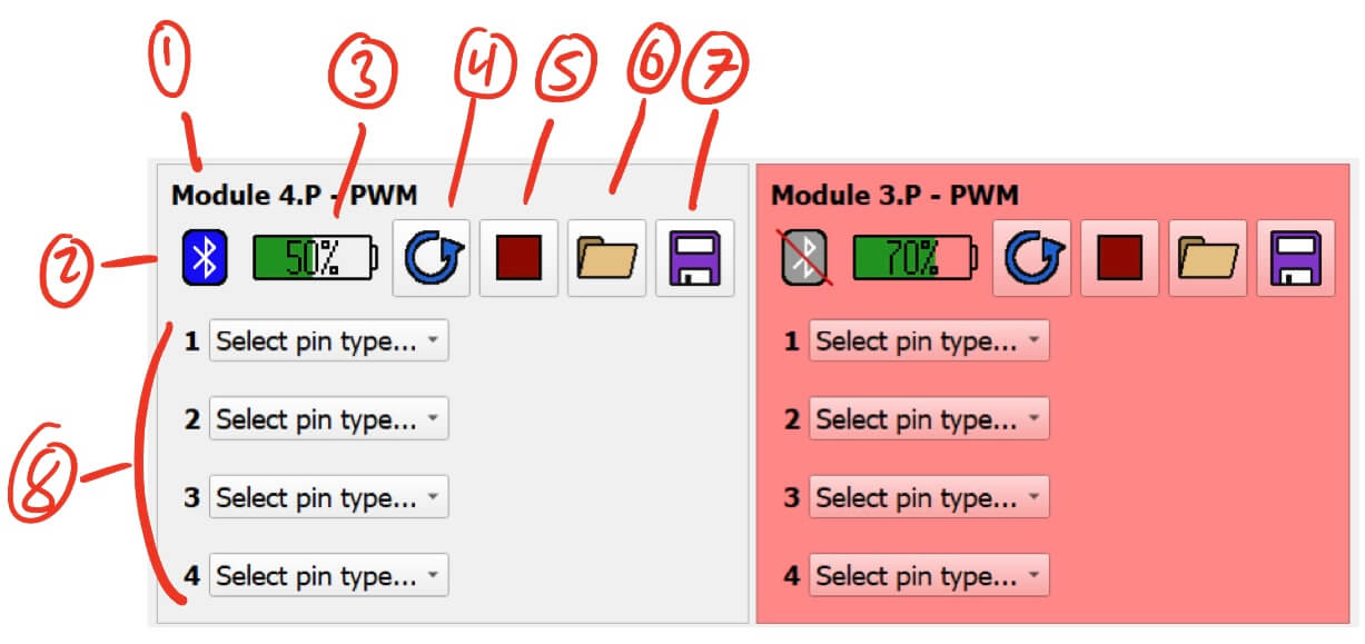 The module controller