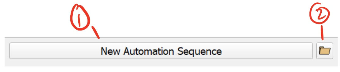 The automation sequence manager