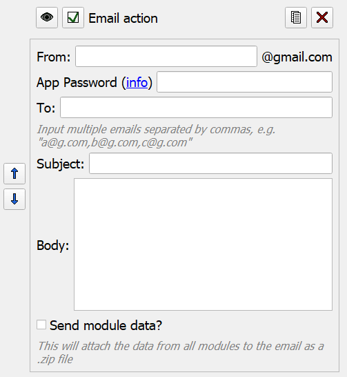 Email Action